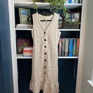 Monteau - Small Cream Dress